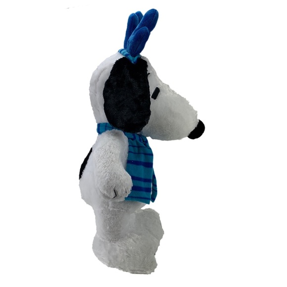 Snoopy Plush Standing Holiday Greeter Decoration - Picture 2 of 5